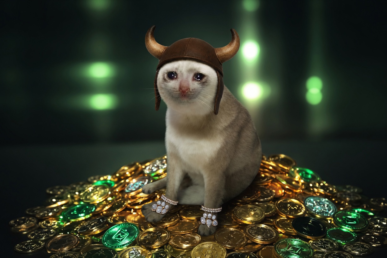 Bull Cat god candle