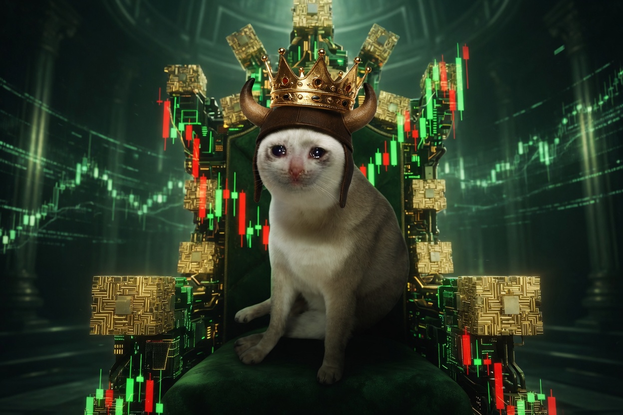 Bull Cat in space